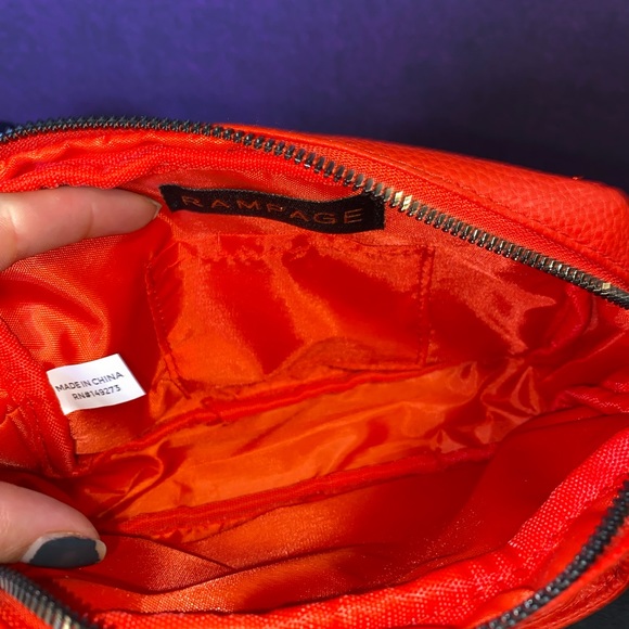 Red & Gold Rampage Shoulder Bag - Picture 5 of 9